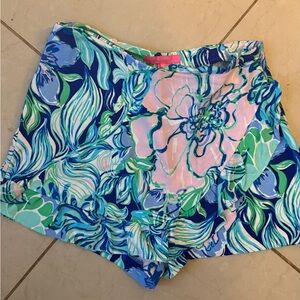 Lilly Pulitzer Tropical Print Skort